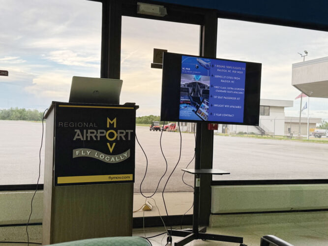 Federal officials announce additional funding for Essential Air Service